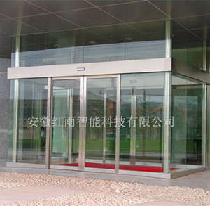 不锈钢有框感应门联动门